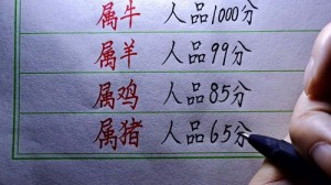 什么属相人品差